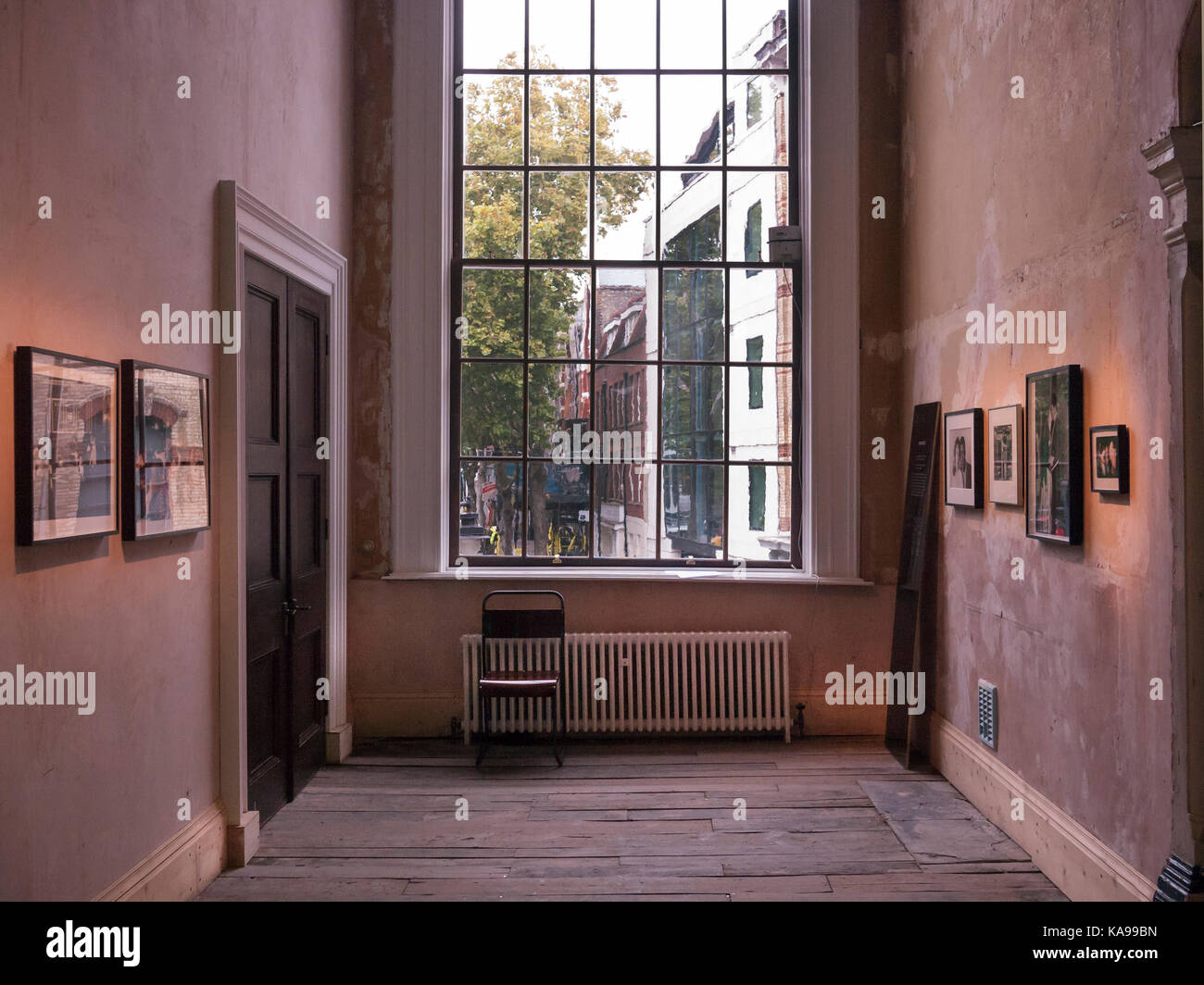 Here we Are photo exhibition in `Old Sessions House Clerkenwell London EC1 Stock Photo